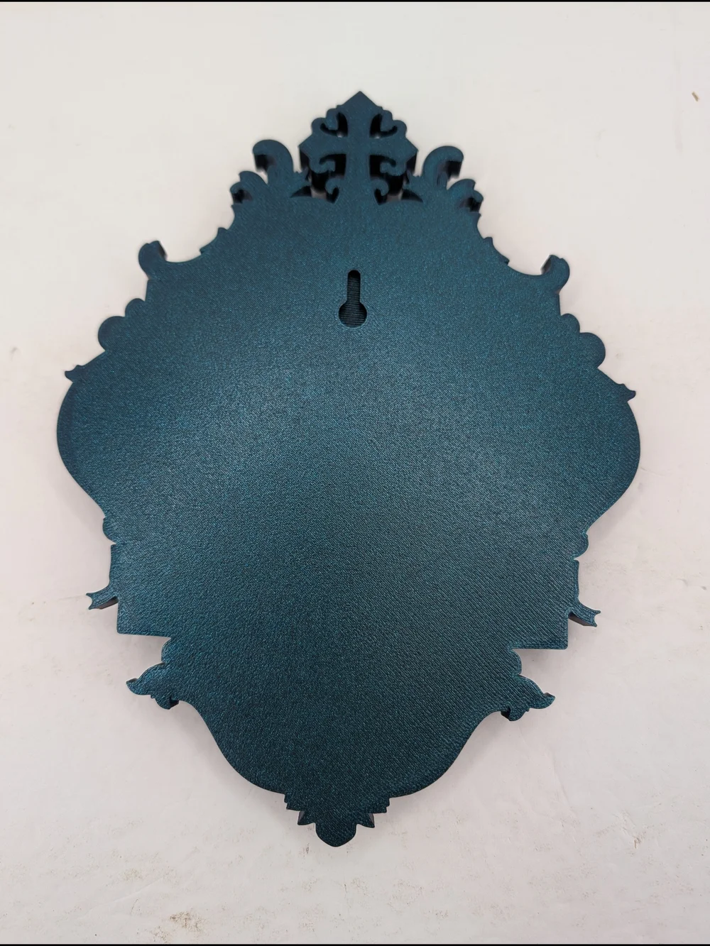 Decorative Teal Sacred Heart Wall Plaque - Home Accents Decor